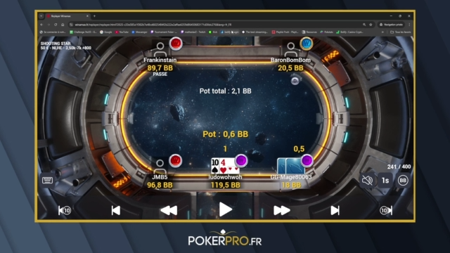 Matthew : Analyse de mains sur le format SpaceKO – Partie 3