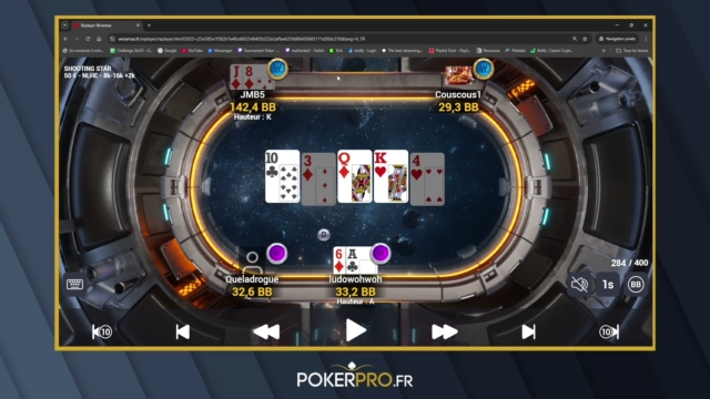 Matthew : Analyse de mains sur le format SpaceKO – Partie 4