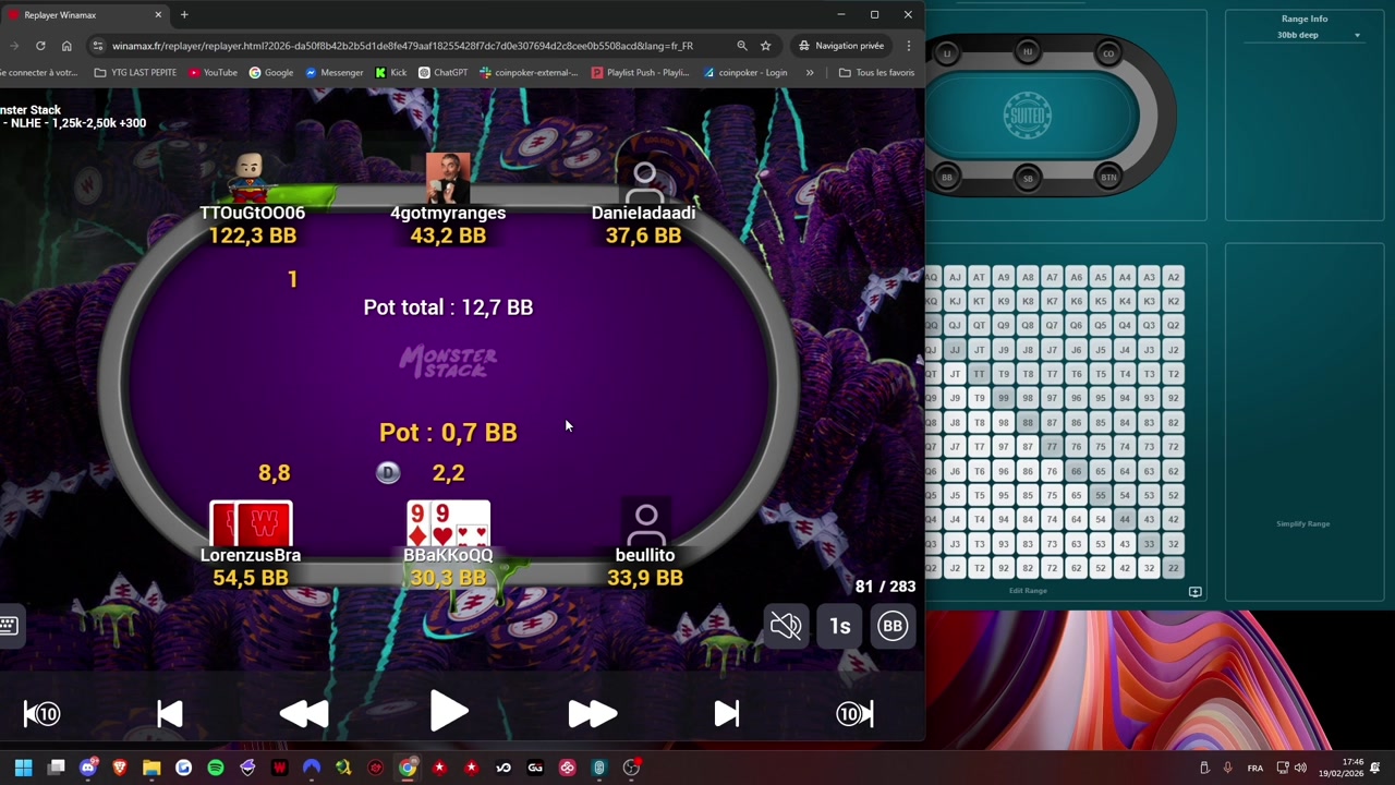 Matthew : Review d'un tournoi micro à 2€ sur Winamax (Partie 2)